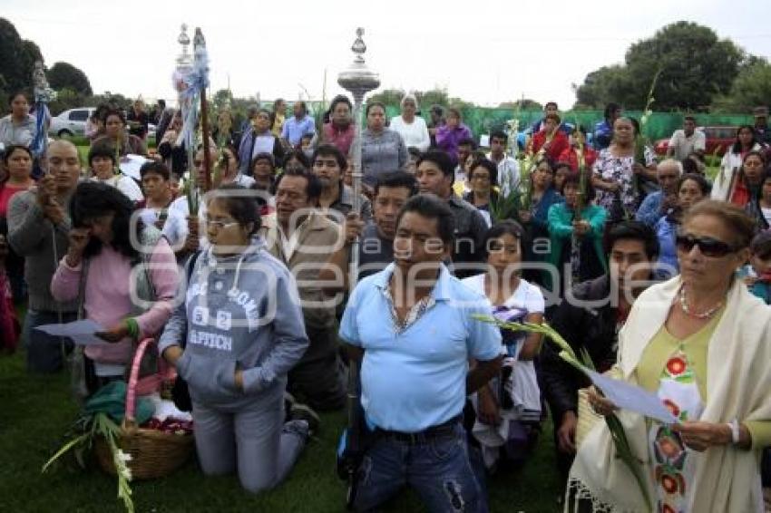 CHOLULA . MANIFESTACIÓN