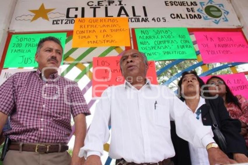 TEHUACÁN . MANIFESTACIÓN