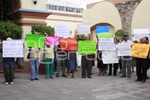 TEHUACÁN . MANIFESTACIÓN BAMPECO