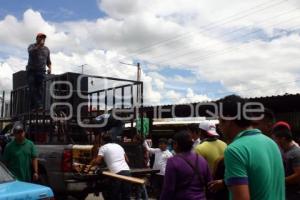 MANIFESTACIÓN AUTOPISTA PUE - MEX