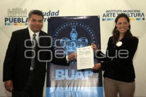 FIRMA DE CONVENIO BUAP - IMACP