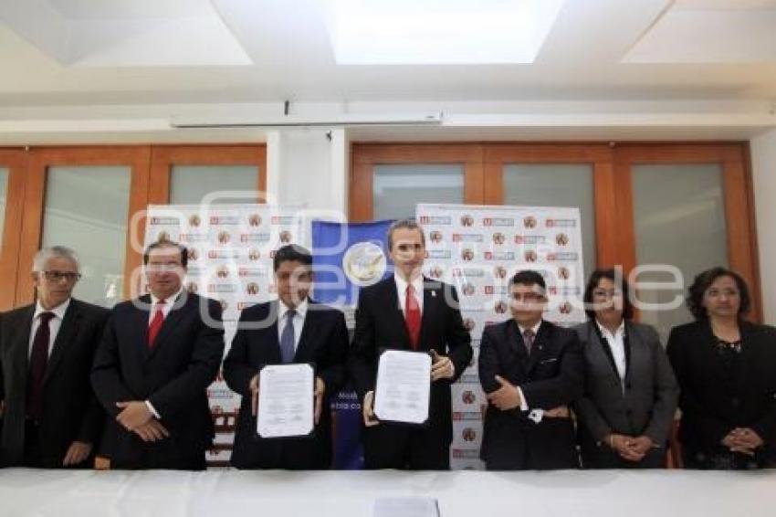 FIRMA CONVENIO UPAEP HOSPITAL ANGELES