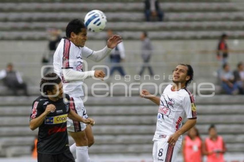 FUTBOL . LOBOS BUAP VS DORADOS
