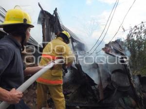 INCENDIO . TEHUACÁN