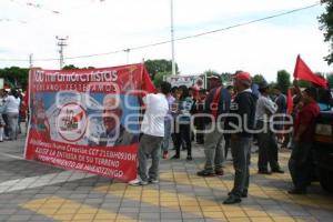 MANIFESTACIÓN . HUEJOTZINGO