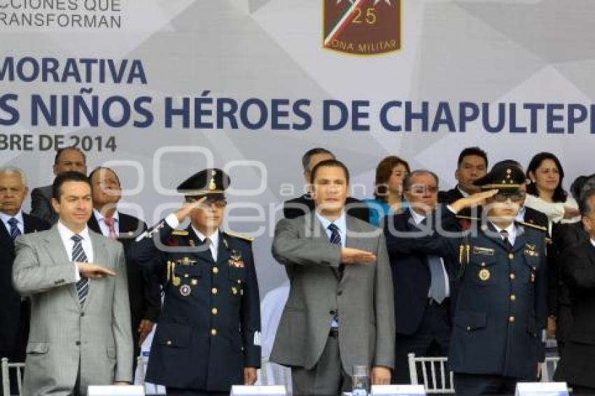 CEREMONIA ANIVERSARIO NIÑOS HÉROES