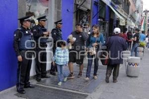 POLICÍAS . CENTRO HISTÓRICO