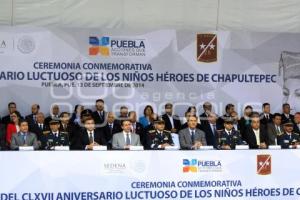 CEREMONIA ANIVERSARIO NIÑOS HÉROES