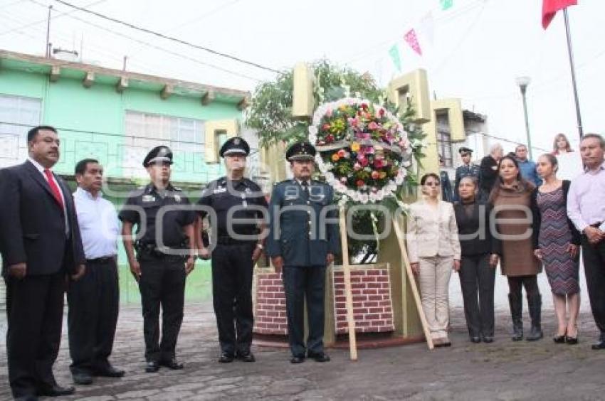 TEHUACÁN . CEREMONIA NIÑOS HÉROES