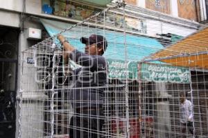 INSTALACIÓN PUESTOS PARA EL GRITO