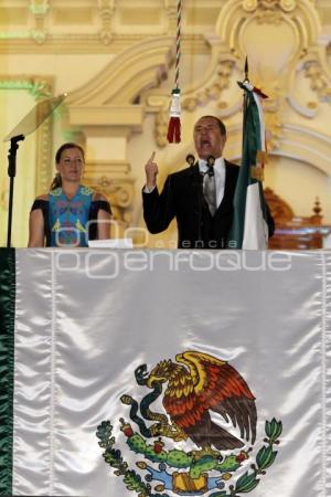 GRITO DE INDEPENDENCIA . ZÓCALO