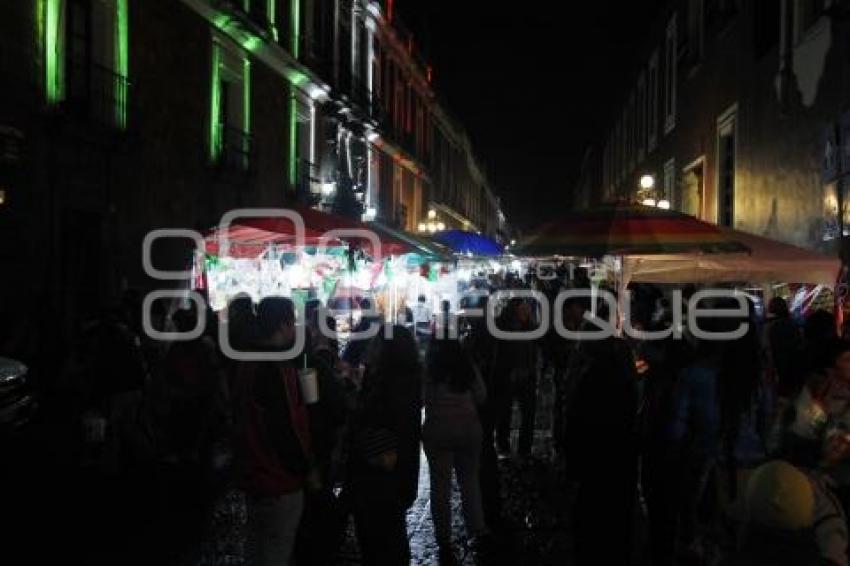 GRITO DE INDEPENDENCIA . ZÓCALO