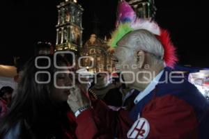 GRITO DE INDEPENDENCIA . ZÓCALO