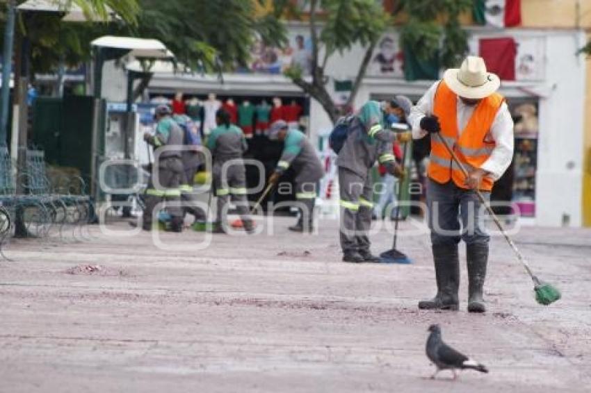 TEHUACÁN . SERVICIO DE LIMPIA