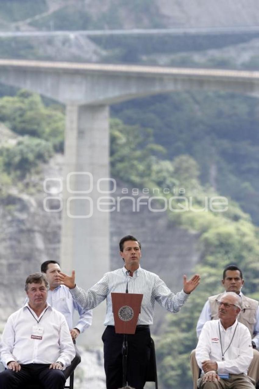 INAUGURACIÓN TRAMO MÉXICO - TUXPAN