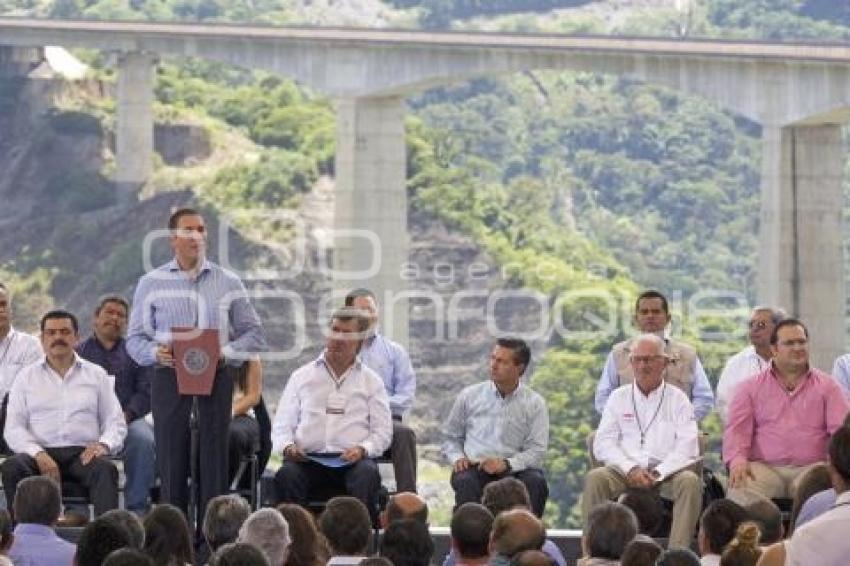 INAUGURACIÓN TRAMO . MÉXICO- TUXPAN