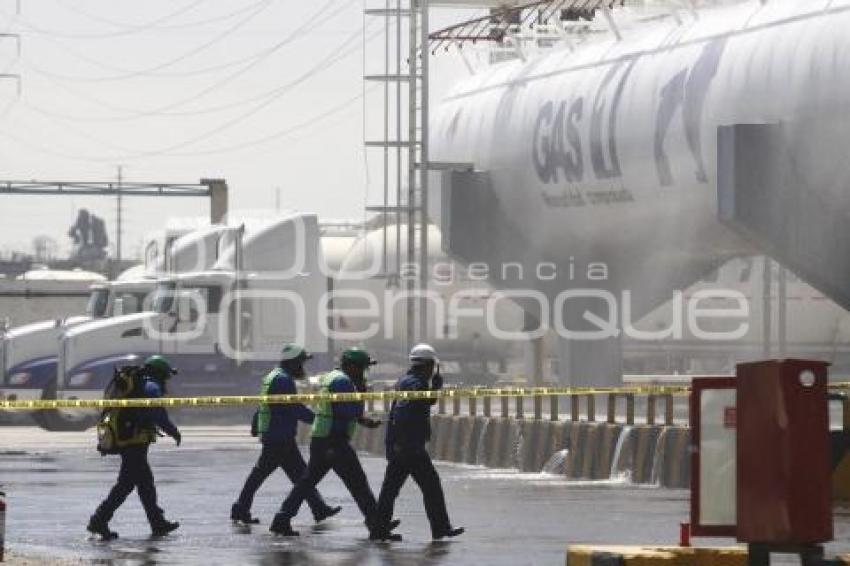 SIMULACRO DE INCENDIO GAS 1