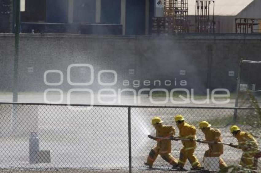 SIMULACRO DE INCENDIO GAS 1