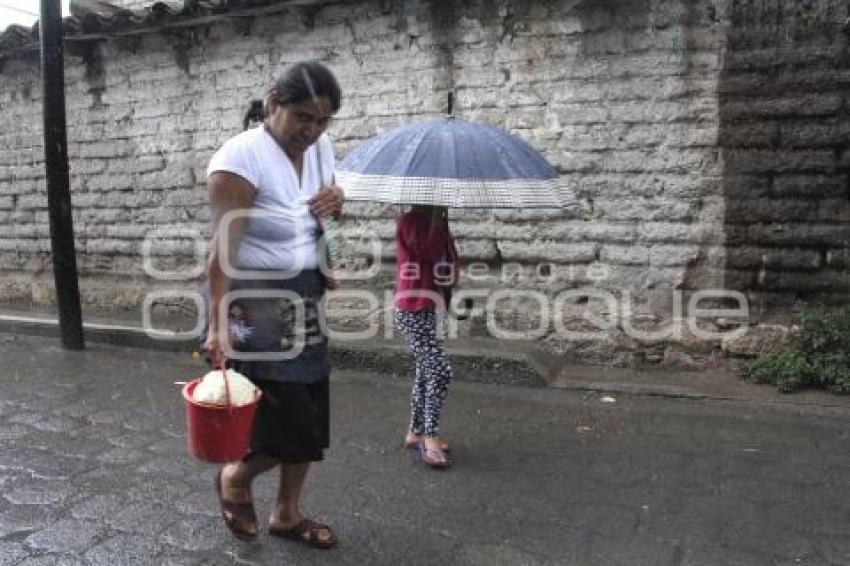 LLUVIAS . TEHUACÁN