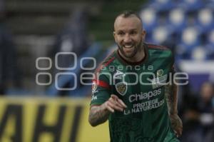 FUTBOL . PUEBLA FC VS JAGUARES