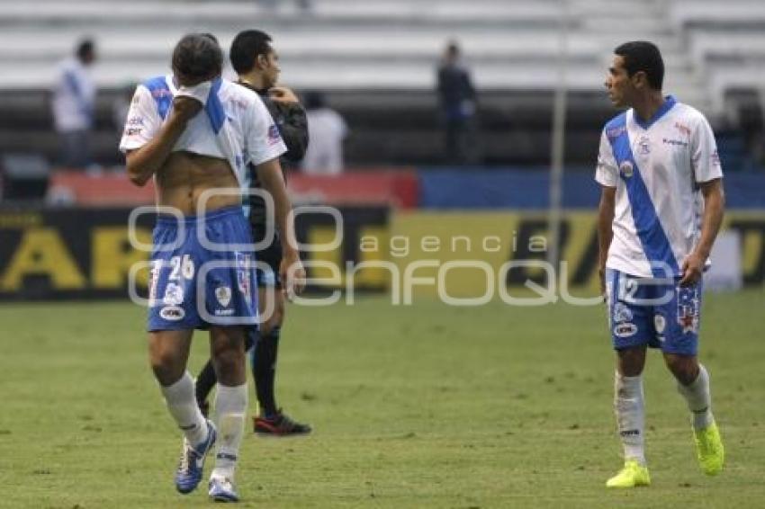 FUTBOL . PUEBLA FC VS JAGUARES