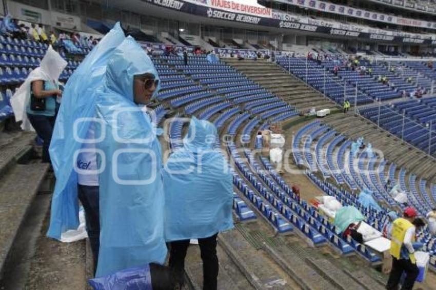 FUTBOL . PUEBLA FC VS JAGUARES