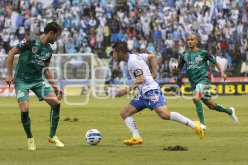 FUTBOL . PUEBLA FC VS JAGUARES