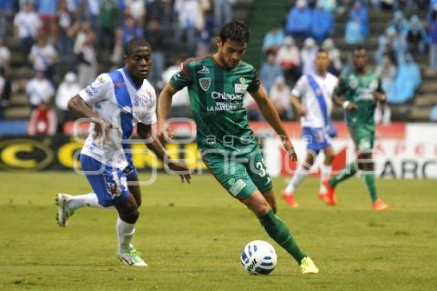 FUTBOL . PUEBLA FC VS JAGUARES