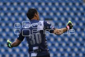 FUTBOL . PUEBLA FC VS JAGUARES