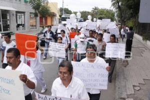 MARCHA POR LA PAZ . TEHUACÁN