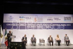 CONCURSO DE ORATORIA Y DEBATE