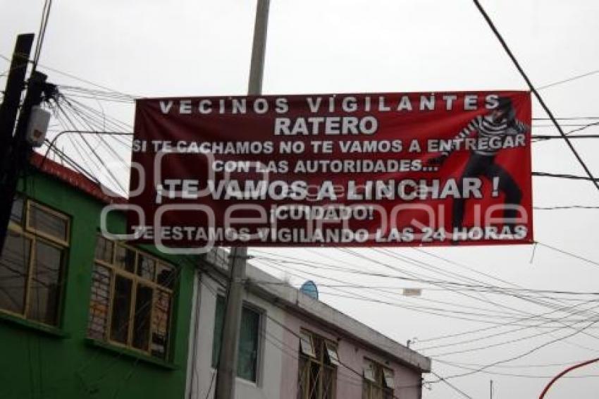 VECINO VIGILANTE . SAN MARTÍN TEXMELUCAN