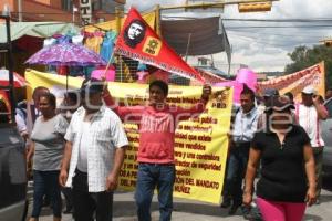 MANIFESTACIÓN FEDERACIÓN COMERCIANTES