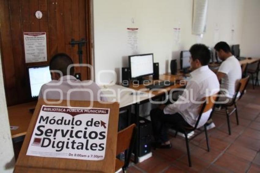 TEHUACÁN . BIBLIOTECA PÚBLICA