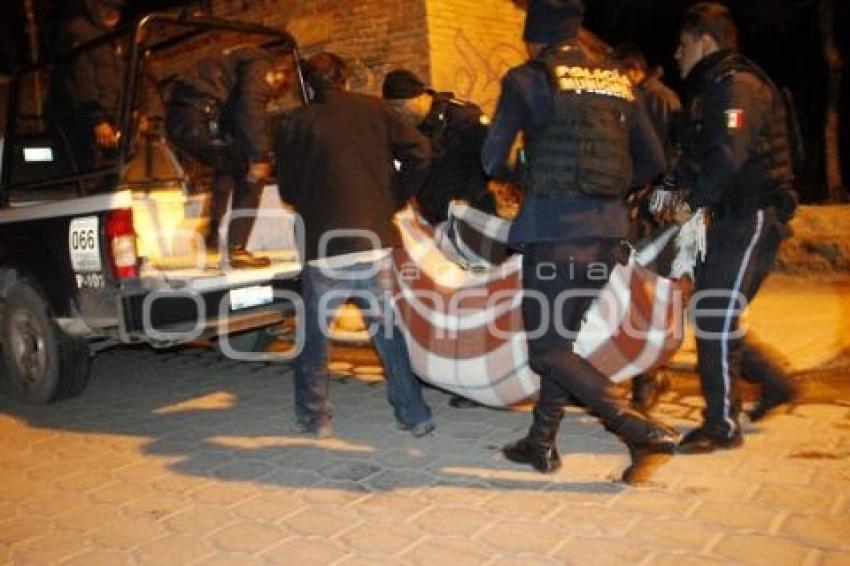 HOMICIDIO MUJER . TEHUACÁN
