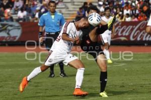 FÚTBOL . LOBOS BUAP VS ALEBRIJES