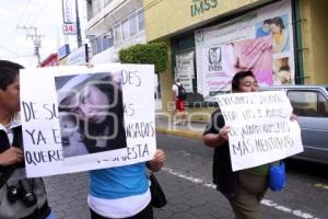 MARCHA DESAPARECIDOS . TEHUACÁN