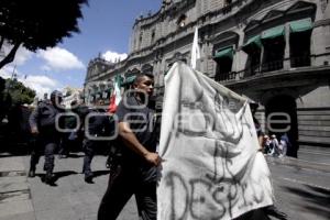 MANIFESTACIÓN POLICÍAS ESTATALES