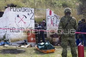 EXPLOSIÓN POLVORÍN . TEPONTLA