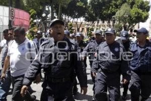 MANIFESTACIÓN POLICÍAS ESTATALES