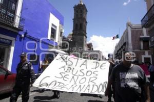 MANIFESTACIÓN POLICÍAS ESTATALES