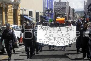 MANIFESTACIÓN POLICÍAS ESTATALES