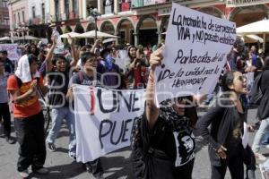 MARCHA ESTUDIANTES . 2 DE OCTUBRE