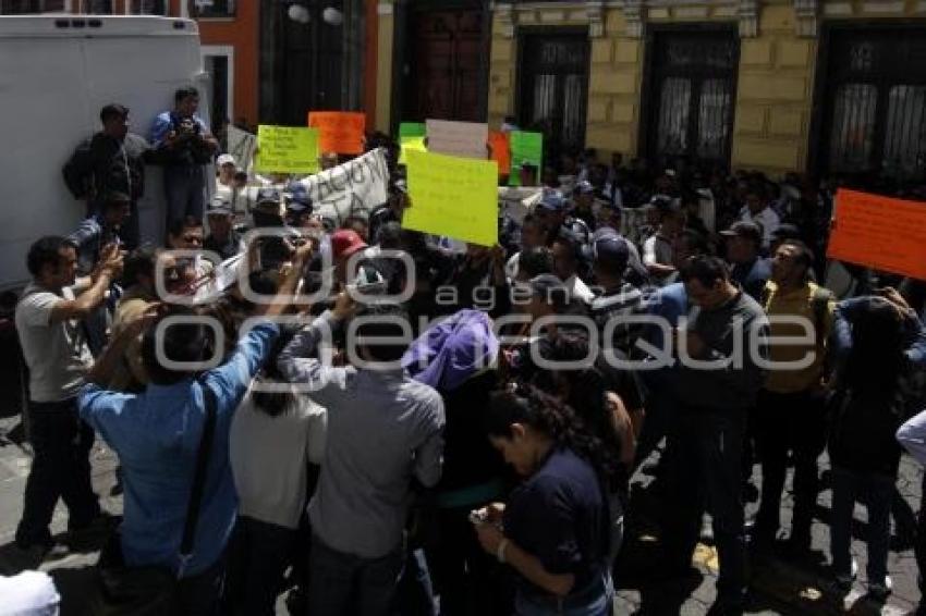 MANIFESTACIÓN POLICÍAS ESTATALES