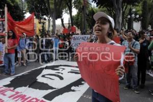 MARCHA ESTUDIANTES . 2 DE OCTUBRE