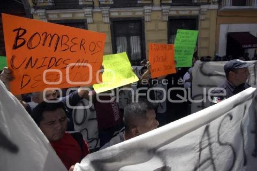 MANIFESTACIÓN POLICÍAS ESTATALES