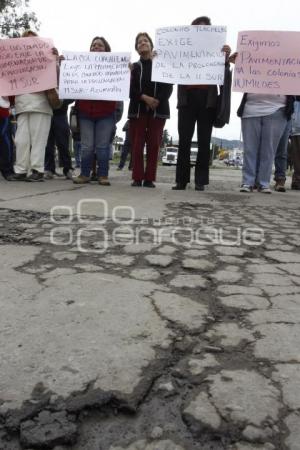 MANIFESTACIÓN 11 SUR