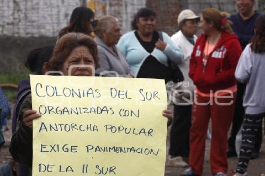 MANIFESTACIÓN 11 SUR