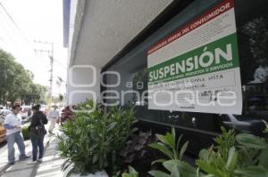 PROFECO . SUSPENSIÓN TELCEL