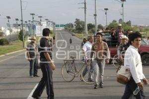 CIERRAN PERIFÉRICO EN PROTESTA